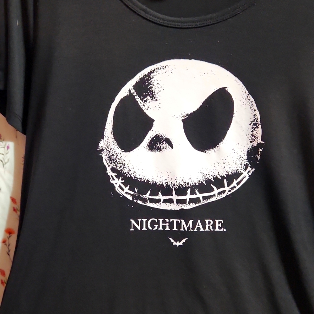 Lularoe Disney perfect tee. Nightmare jack skellington size large